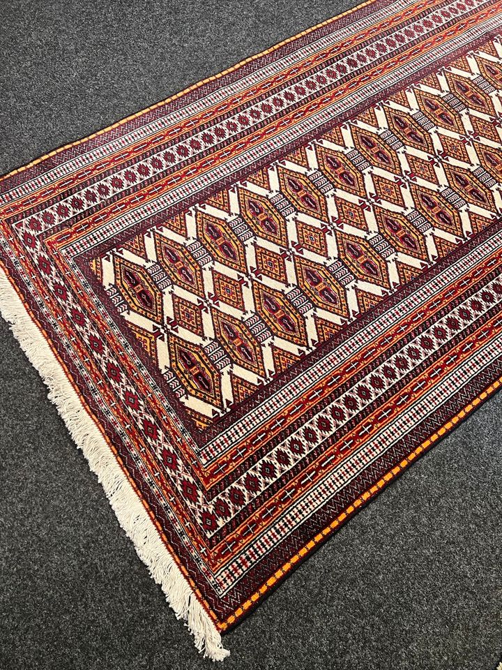 Wunderschöner Orientteppich Beige Boho Wolle Geometrisch 157x90 in Hamburg