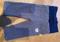 Steiff Baby Hose Jersey, blau-braun gestreift, Gr. 68 Bayern - Unterhaching Vorschau