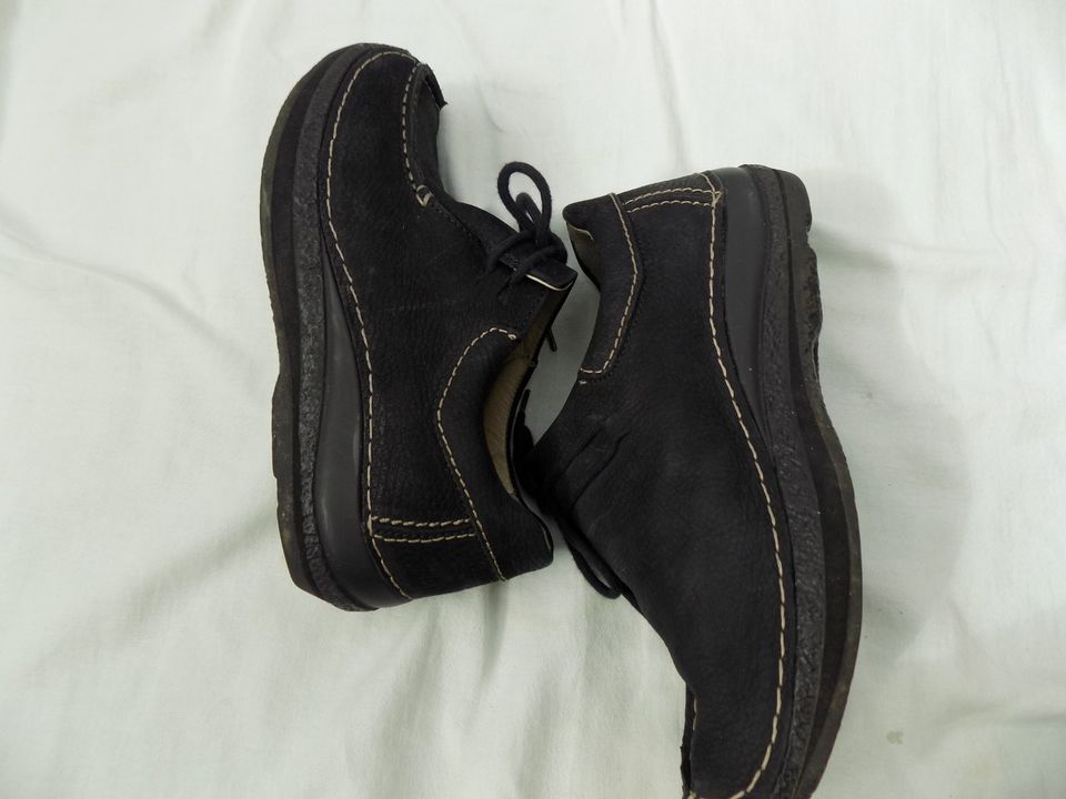 Wolky Halbschuhe Schuhe Gr. 39 Leder schwarz in Fachingen