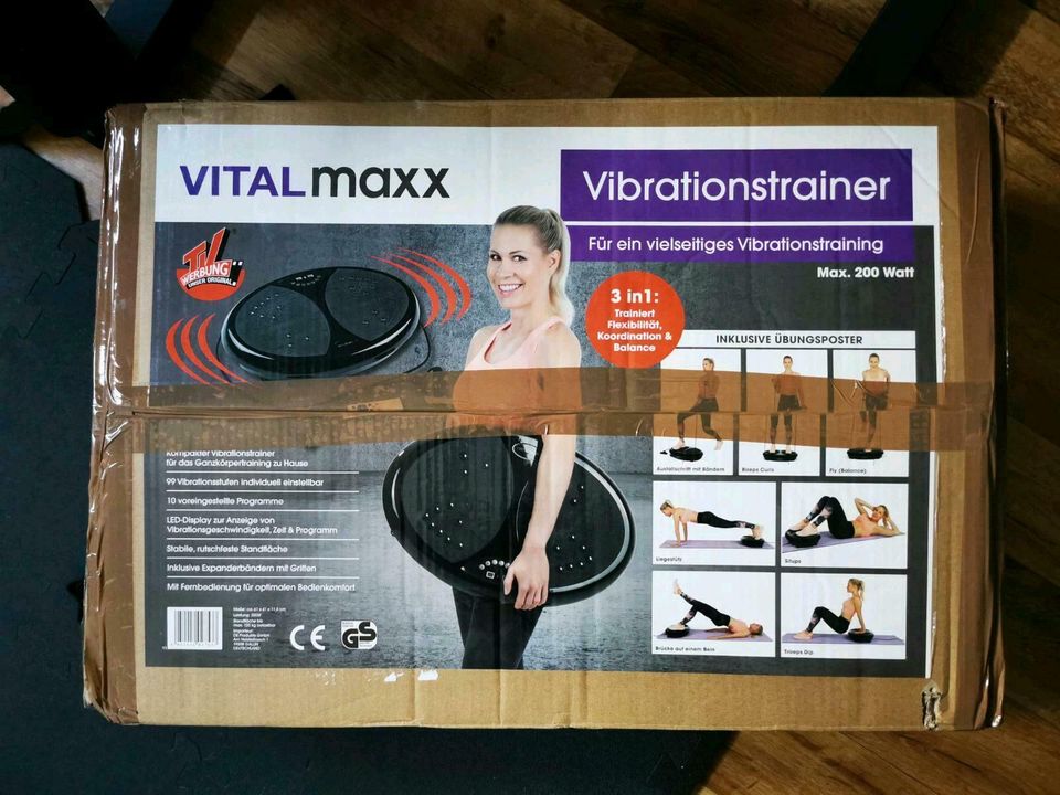 Vibrationsplatte, Fitness, Sport,Vibrationstrainer Vitalmaxx, Neu in Hamburg