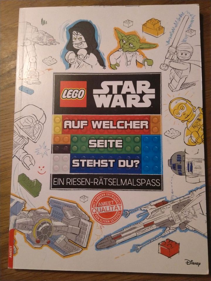 Lego Star Wars, Riesen-Rätselmalspaß, neu in Rattelsdorf
