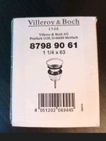 Villeroy & Boch *NEU* Abflussstöpsel Waschbecken Stöpsel 8798906 Niedersachsen - Lintig Vorschau