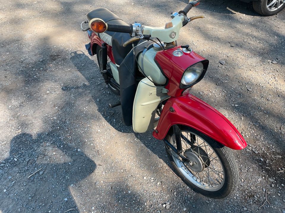 Simson Star SR 4-2/1 BJ.1981 KBA Papiere Knieblech Schlüssel in Kraftsdorf