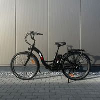 E-Bike 26 Zoll 250W Elektro Fahrrad Shimano Schwarz Neu Brandenburg - Hennigsdorf Vorschau