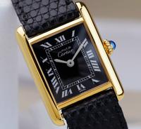 Wunderschöne Cartier Must Tank Black Roman Index SM Baden-Württemberg - Offenburg Vorschau