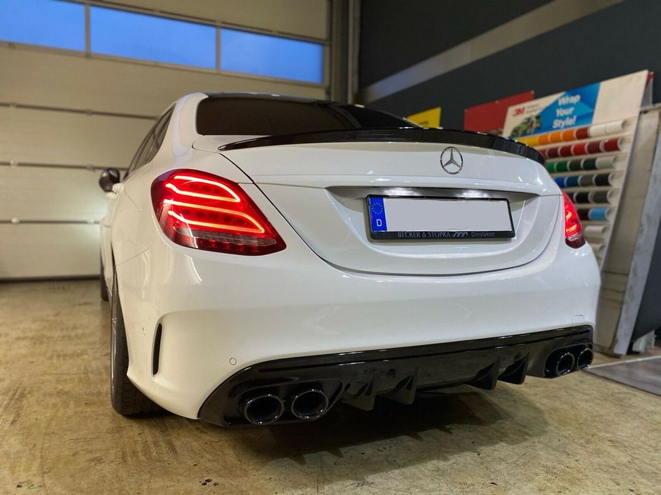 Mercedes Umbau 63er 43er 53er Heck amg Diffusor w205 w213 x253 in Dinslaken