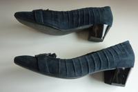 Högl Pumps Velourleder Fb. marine Gr. 39 / 6 Baden-Württemberg - Böblingen Vorschau