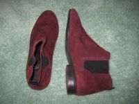 Tamaris - Stiefeletten in Gr 40 - Bordeaux - Wildleder - Chelsea Hessen - Neu-Isenburg Vorschau