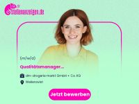 Qualitätsmanager (w/m/d) Nordrhein-Westfalen - Weilerswist Vorschau