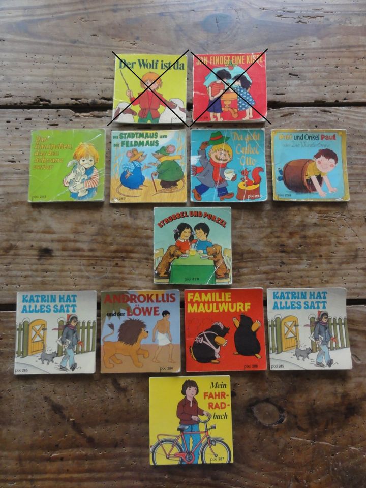 Pixi Kinder Bücher Konvolut Sammlung alt Vintage 70er 80er in Krefeld