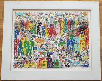 James Rizzi 3D CROSSTOWN TRAFFIC Original Handsigniert Handnum. Nordrhein-Westfalen - Ratingen Vorschau