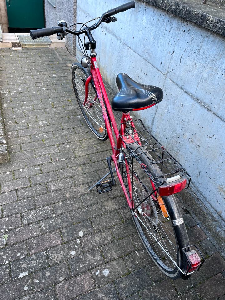Citybike mit Schaltung Ideal zur Fahrt zum Bahnhof in Mainburg