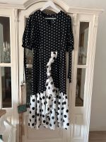 Polka dot ruschen punkte Midikleid Kleid retro style gr. L Bayern - Neunburg Vorschau