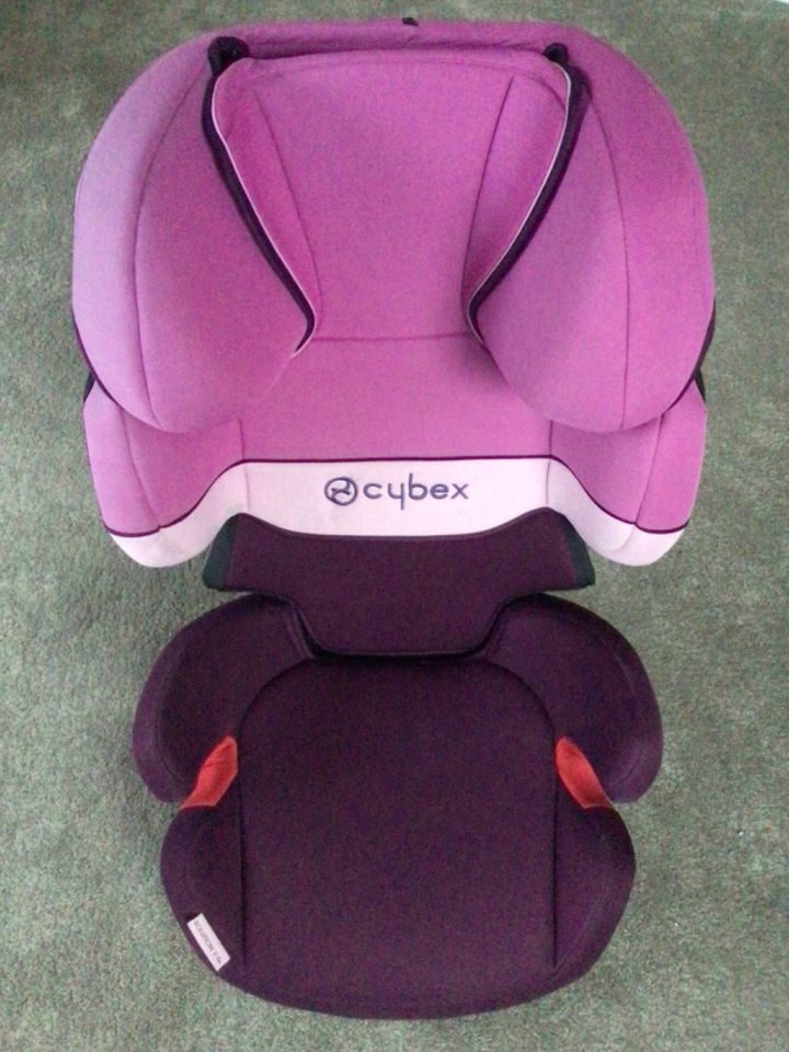 Cybex Solution X-fix Purple Rain in Plüderhausen