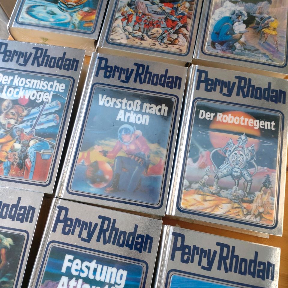 Perry Rhodan Silberbände 44 Bände tlw neu/ eingeschweißt + Atlan in Essen