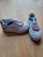 Puma Sneaker Cali Sport Gr. 37 - weiß, blau, pink - Sehr gut! Baden-Württemberg - Urbach Vorschau