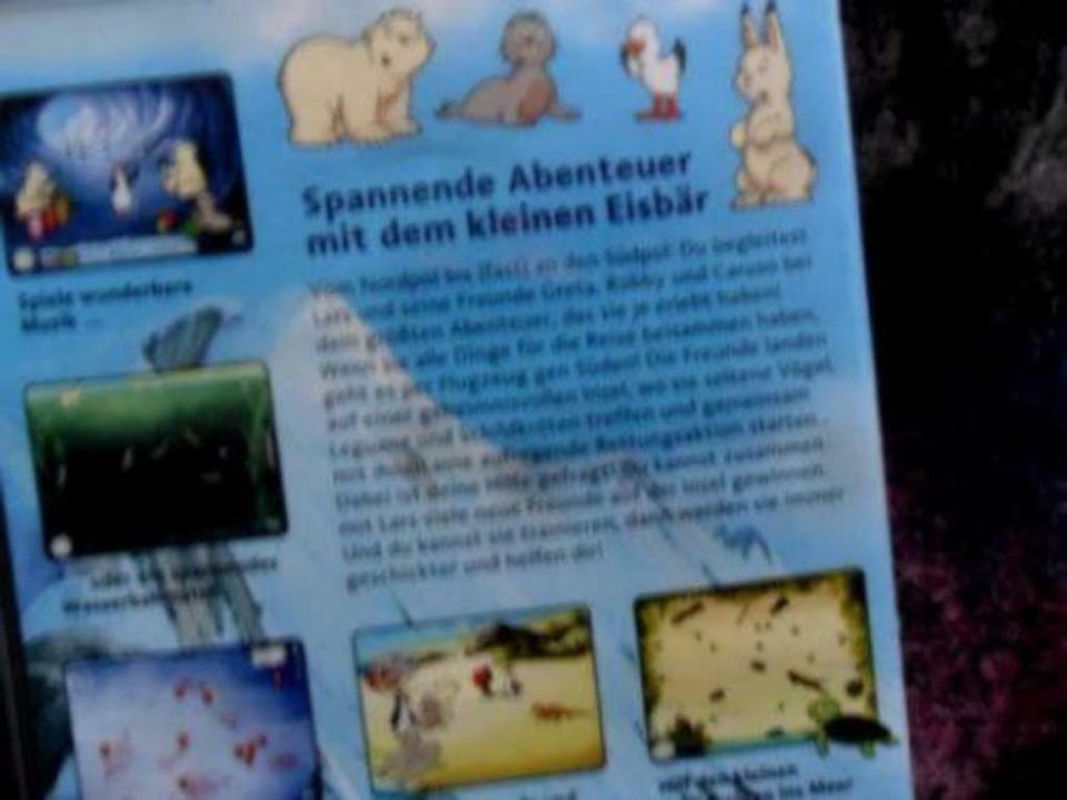 DVD Kinder Trickfilm "Der kleine Eisbär" ,neuwertig in Rammenau