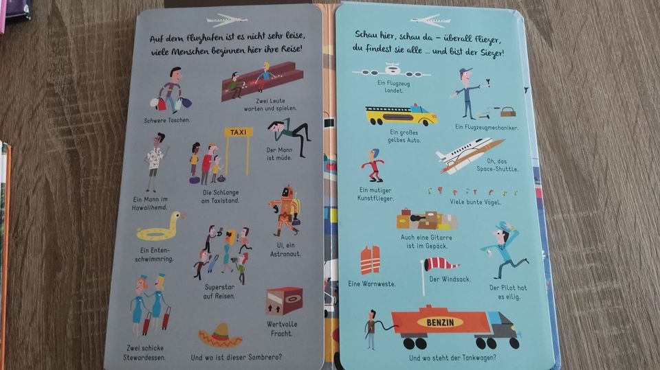 Kinderbuch Lernbuch Suche und finde Stadt Land Meer  Aufklappbild in Offenbach