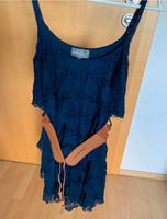 Wunderschönes Sommerkleid blau apricot Kleid Gürtel Bayern - Dillingen (Donau) Vorschau