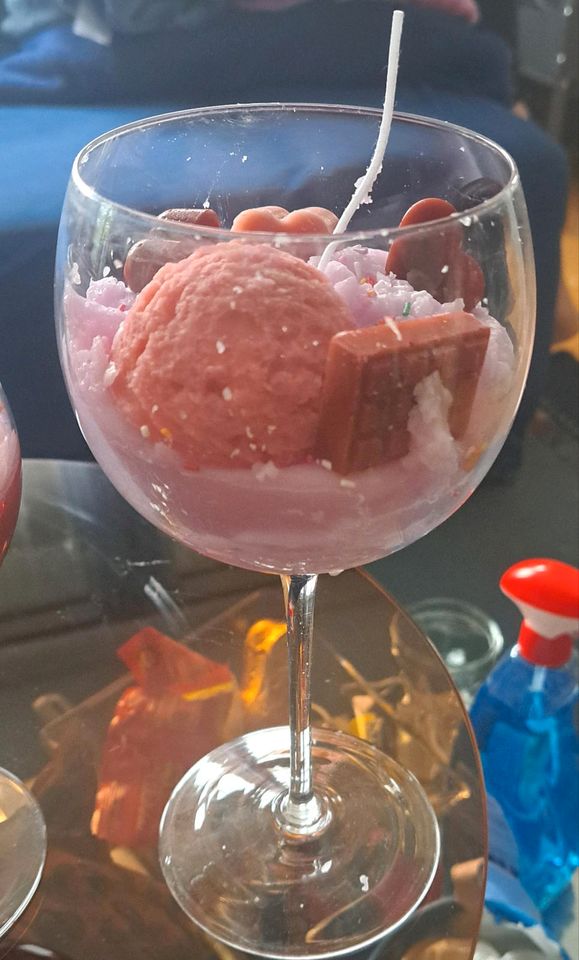 Eisbecher Kerzen in Kernen im Remstal