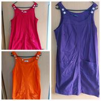Kurzes Kleid Sommer Gr.42 Lila, Orange, Rot Bayern - Rettenberg Vorschau