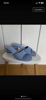 Babyblaue Kittenheels mit Blockabsatz Zara Gr: 40 Bayern - Goldbach Vorschau