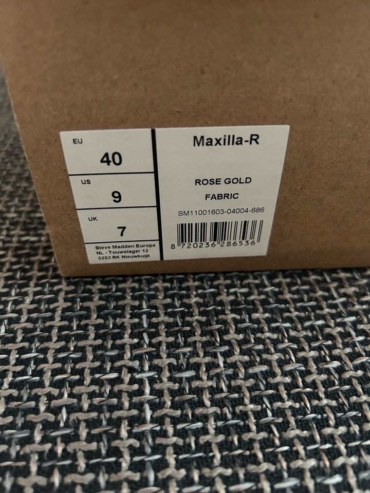 Damenschuh Steve Madden Maxilla-R Roségold Größe 40 in Schwerin