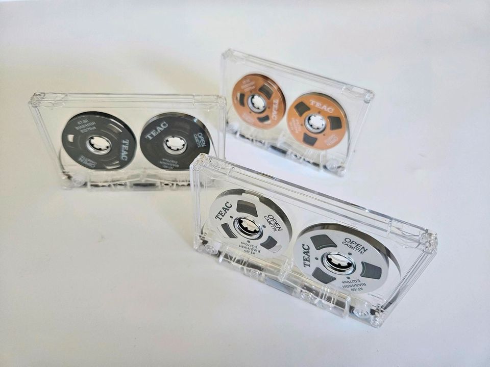 Audio Kassette TEAC Reel to Reel, Tape, Cassette, NEU in Hof (Saale)