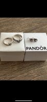 Pandora Ringe Gr50 einer mit herz 1 Ohrring Herz 925er Silber ALE Frankfurt am Main - Dornbusch Vorschau