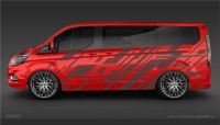 Seitenaufkleber Tuning Ford Transit Tourneo Custom Courier Nugget Düsseldorf - Flingern Nord Vorschau