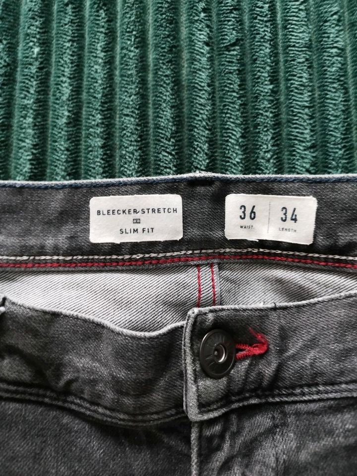 Tommy Hilfiger Bleecker Stretch Slim Fit Jeans Hose W36 L32 Gr.L in Oer-Erkenschwick