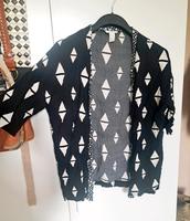H&M Kimono Cardigan Sommer S 36 Schwarz Weiß Hannover - Mitte Vorschau