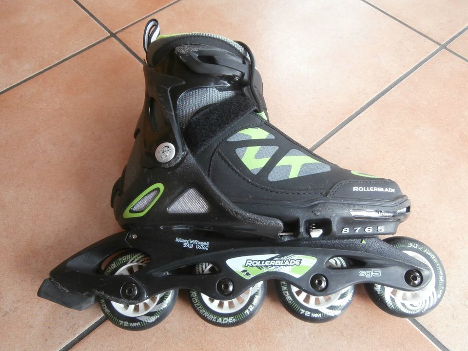 Inline Skate black,  Rollerblade Spitfire TS in Sundern (Sauerland)