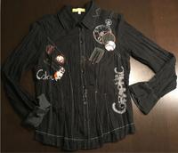 Schwarze Bluse von Biba Knittereffekt Größe 40 Bayern - Kranzberg Vorschau