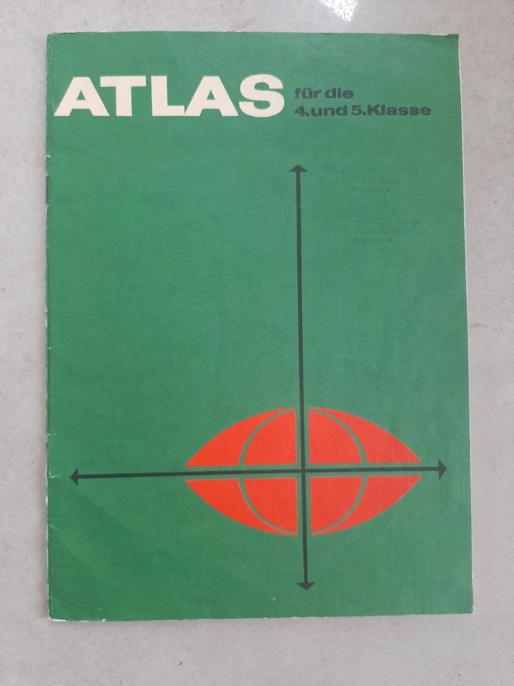 DDR ATLAS für die 4. und 5. Klasse in Weimar