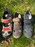NEU 3 Paar Schuhe Sandalen  Geox Primigi Timberland Gr. 37 / 38 Hessen - Niddatal Vorschau