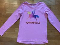 H&M Langarm Shirt rosa Einhorn Gr 134 ANNABELLE Top Zustand!!! Düsseldorf - Oberbilk Vorschau