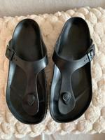 Birkenstock schwarz 39 Zehentrenner Hamburg - Altona Vorschau