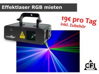 Effektlaser Laser RGB mieten leihen Techno Bayern - Senden Vorschau