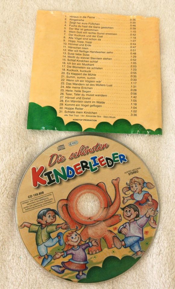 Musik CD Die schönsten Kinderlieder in Theismühlen