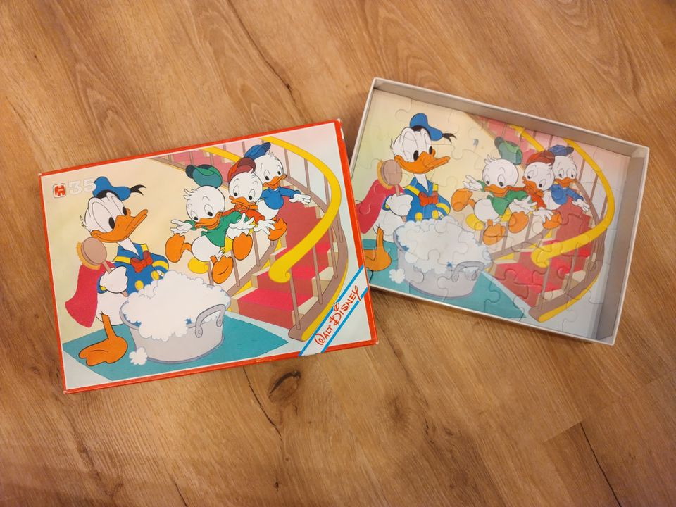 Kinder Puzzle 35 Teile Donald Duck in Julbach