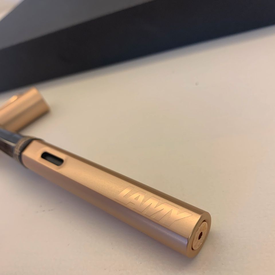 LAMY Füllhalter Lx Schreibset Roségold + Notizbuch in Mühlhausen