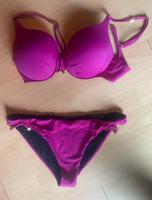 Schalenbikini, doppelfarbig fuchsia-schwarz, Heine, Gr. 42C Baden-Württemberg - Neuenbürg Vorschau