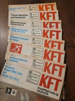 DDR-Zeitschriften- KFT Kraftfahrzeugtechnik -14 Hefte 1972/73/74 Sachsen - Chemnitz Vorschau
