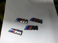 BMW M-Paket Embleme Silber Chrom GEBRAUCHT.  Preis pro Stück Rheinland-Pfalz - Wirges   Vorschau