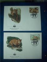 Briefmarken und Markenheftchen Belize u Bolivien . WWF / Raubkatz Hessen - Hanau Vorschau