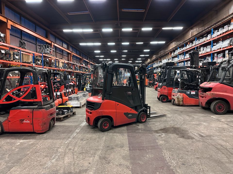 Linde H18D Diesel Gabelstapler 3150mm Hub. 2018 Stapler in Düsseldorf