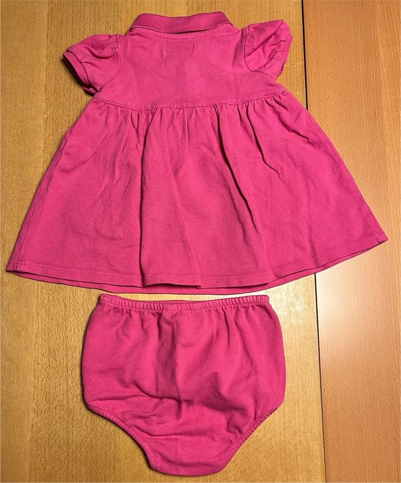 Ralph Lauren Baby Kleid mit Höschen pink Größe 3M = 62 in Norderstedt