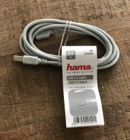 Hama USB 2.0 Cable Kabel 1,8 Meter grau PC Laptop Notebook *OVP* Baden-Württemberg - Bad Schussenried Vorschau