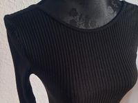 Schwarzes geripptes midi Kleid mit Rückenausschnitt in Gr. S Kreis Pinneberg - Rellingen Vorschau